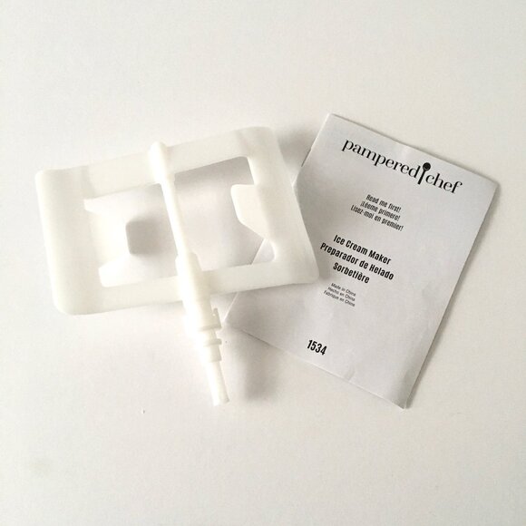 Pampered Chef Ice Cream Maker Sorbet Frozen Yogurt Custard Kitchen Tool - Picture 8 of 8